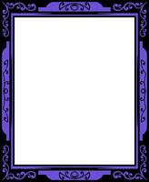 Vector rectangle ornament frame