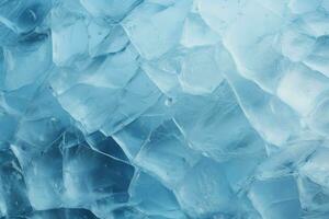 AI generated Ice texture background photo