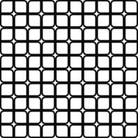 Monochrome seamless grid pattern vector