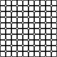 Monochrome seamless grid pattern vector