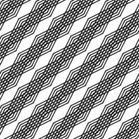 Monochrome seamless stripe pattern design vector