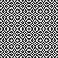 Repeating black and white square pattern design vector