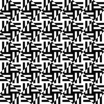 sin costura resumen monocromo geométrico raya modelo diseño vector