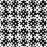 Geometrical diagonal square pattern background - abstract black and white vector illustration from rounded squares