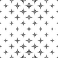 Monochromatic seamless star pattern vector