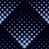Abstract geometrical seamless hafltone dot pattern wallpaper vector