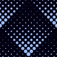 Abstract geometrical seamless hafltone dot pattern wallpaper vector