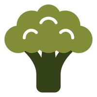 Broccoli icon illustration for uiux, web, app, infographic, etc vector
