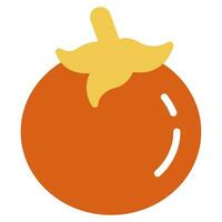 Tomato icon illustration for uiux, web, app, infographic, etc vector
