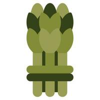 Asparagus icon illustration for uiux, web, app, infographic, etc vector