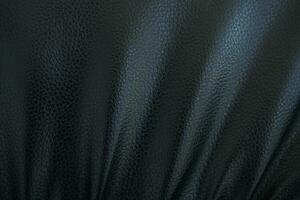 Black background. Leather car seat covers and sofas. photo