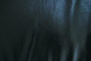 Black background. Leather car seat covers and sofas. photo