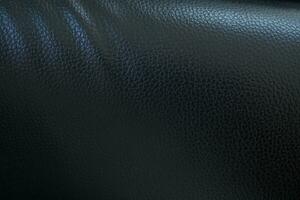 Black background. Leather car seat covers and sofas. photo