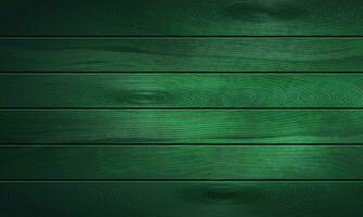 Vector green wooden background.vintage board surface, wooden background photo