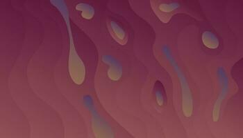 Brown Liquid color background design. Fluid gradient shapes composition. Futuristic design posters. Can be use for lading page, poster or banner Eps10 vector. vector