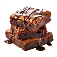 ai généré Chocolat lutin gâteau isolé sur transparent Contexte ,lutin png ,génératif ai