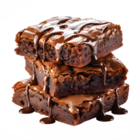 ai généré Chocolat lutin gâteau isolé sur transparent Contexte ,lutin png ,génératif ai