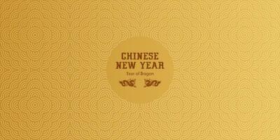 chinese new year 2024, year of dragon background vector