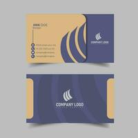 Vector Modern Creative and Clean Business Card Template