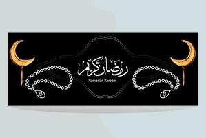 Ramadan banner design templates vector