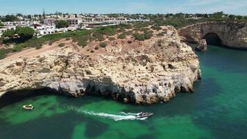 skön strand i algarve, portugal video