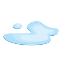 water drop shape design png