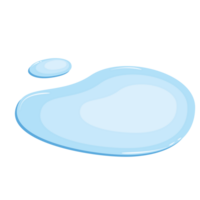 water drop shape design png