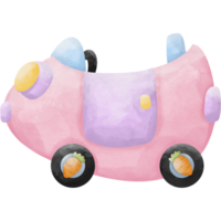 Car egg in Easter Day so cute png