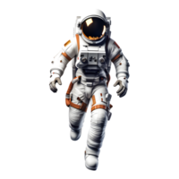 ai généré astronaute dans scaphandre isolé sur transparent Contexte png