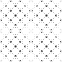 Black seamless abstract pattern. Overlay for background and backdrop. Ornamental design. PNG graphic illustration with transparent background.