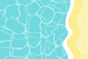 sea beach pattern background. template summer concept. vector illustration