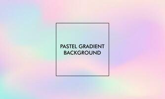 abstract gradient blur background with pastel color vector