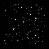 Snow falling Image vector