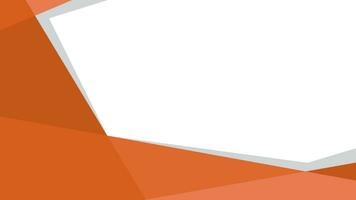 abstract orange corporate background with low poly style and some copy space suitable for presentation vector