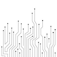 vector resumen digital antecedentes con tecnología circuito tablero textura electrónico tarjeta madre