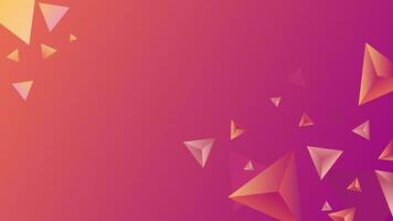 Elegant abstract background with polygon design Amazing purple red gradient color background. Gradient background. Geometric background vector