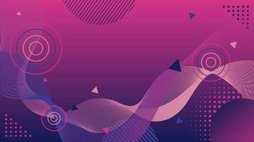 Elegant abstract background with geometric style. Amazing gradient background. Purple background vector