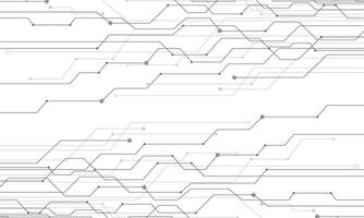 Vector technological background of gray abstract shapes