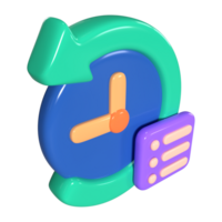 History 3D Illustration Icon png