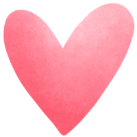 vattenfärg pastell rosa hjärtan illustration.romantisk hjärtan ClipArt. png