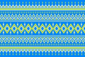 Geometric seamless ethnic pattern. Geometric ethnic pattern can be used in fabric design for clothes, decorative paper, wrapping, textile, embroidery, carpet, tribal pattern vector