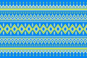 Geometric seamless ethnic pattern. Geometric ethnic pattern can be used in fabric design for clothes, decorative paper, wrapping, textile, embroidery, carpet, tribal pattern vector