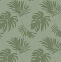 floral pattern, with bright elements of leaf branches, on a bright background, vector image, with eps file