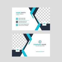 Modern Stylish Creative Business Card Design Template Free Vector