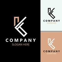 Letter KA, AK initial Logo, simple and Luxury monogram Icon Vector business identity design Template