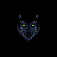 wolf design vector