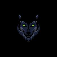 wolf design vector