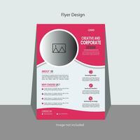 Abstract vector modern flyers design templates