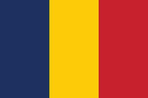 Flag of Chad.National flag of Chad vector