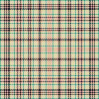 Tartan plaid pattern with texture and summer color. vector